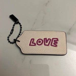 Coach LOVE Hangtag